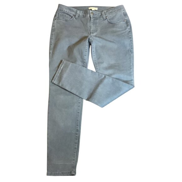 CAbi Bree Jeans Style 326 Graphite Gray Denim Stretch Skinny Sz 8 #59D - Picture 3 of 10